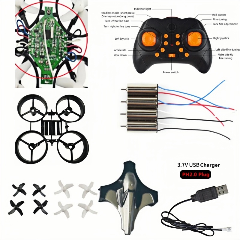 Drone Battery Adapter - Kompletny zestaw do samodzielnego montażu drona