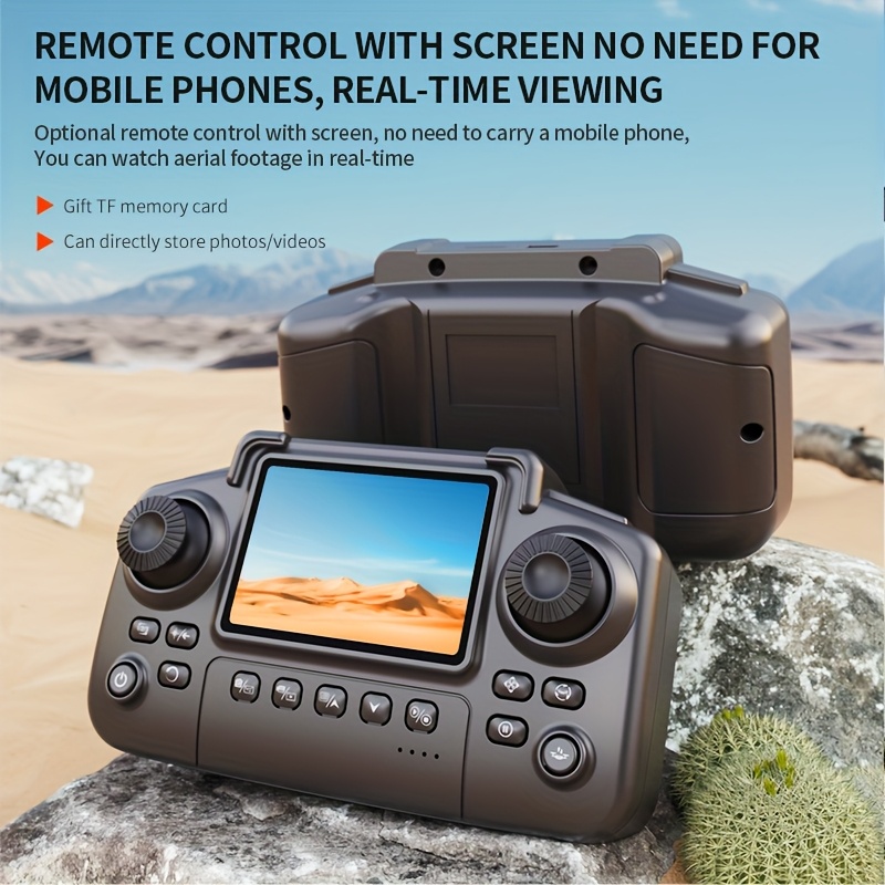 E99 PRO MAX – składany dron z  – Drone Controller Screen recenzja i cena