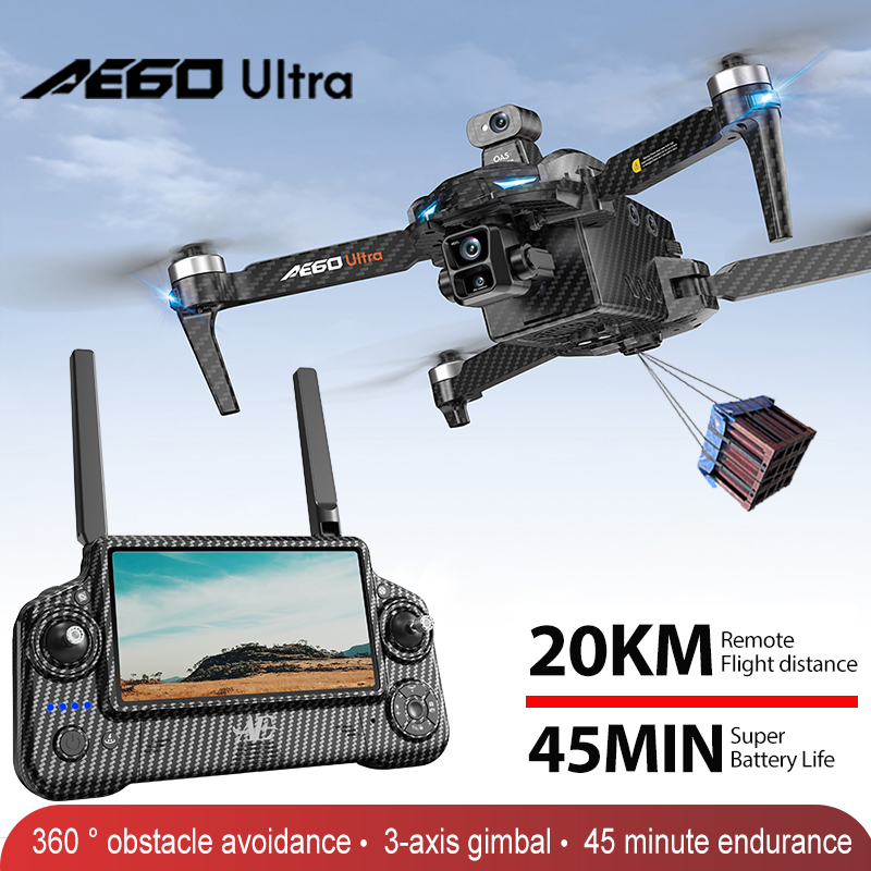 Profesjonalny dron AE60 GPS z  – Drone Battery Adapter recenzja i cena
