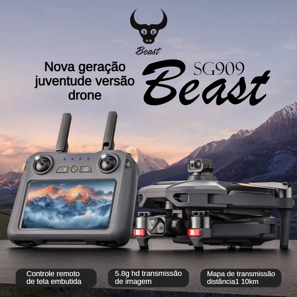 ZLL SG909 SG909MAX Profesjonal – Drone Controller Screen recenzja i cena